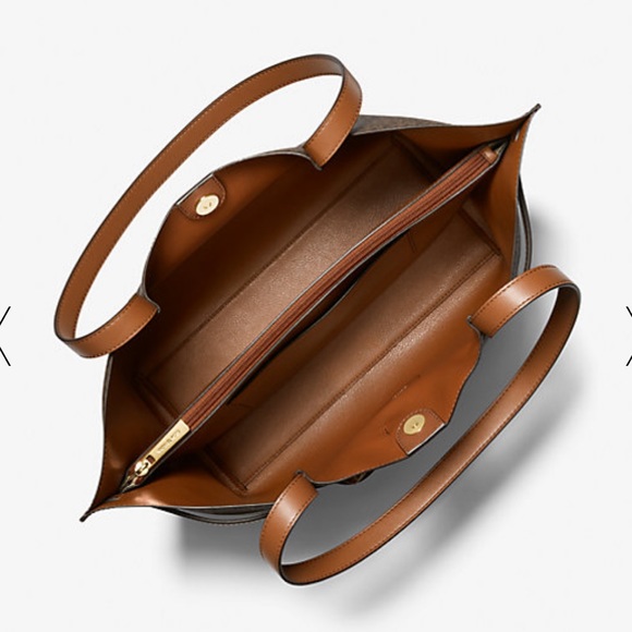 MICHAEL KORS
Emilia Large Logo Tote Shoulder Bag
COLOR BROWN
NWT - Picture 4 of 16